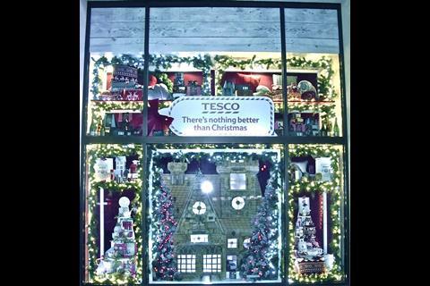 Tesco's interactive shop window on Regent Street uses augmented reality and QR codes